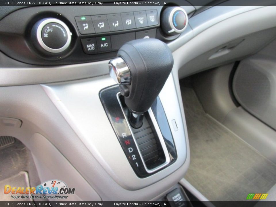 2012 Honda CR-V EX 4WD Polished Metal Metallic / Gray Photo #13