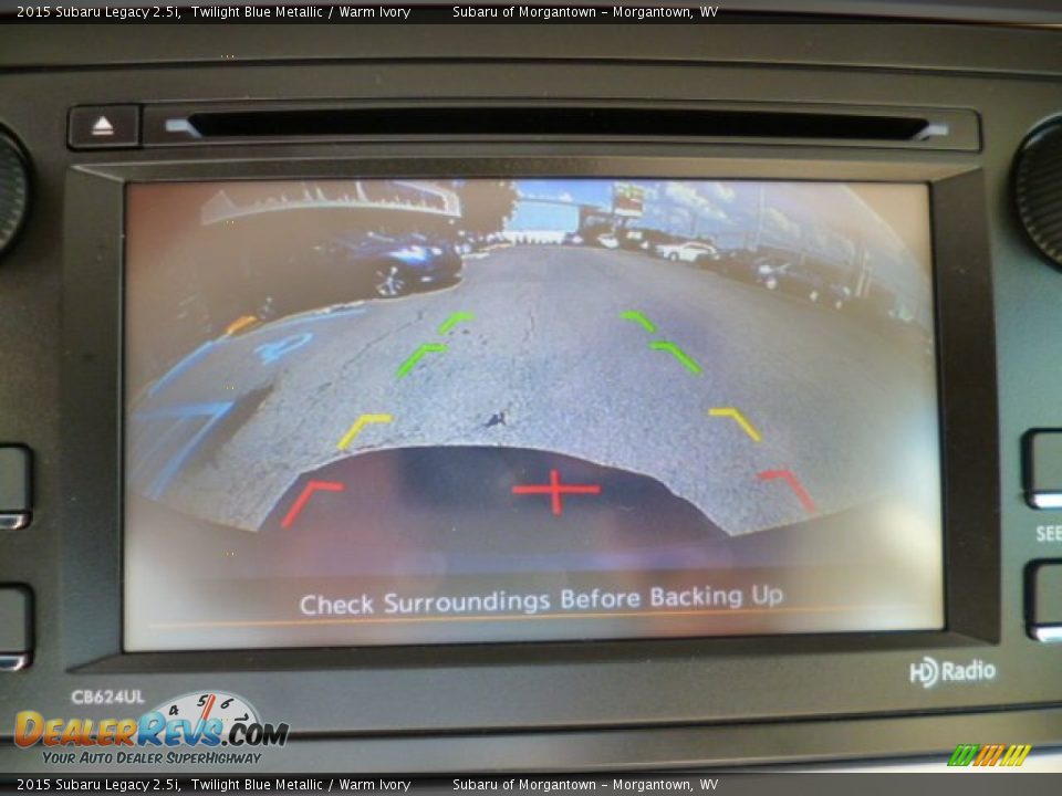 2015 Subaru Legacy 2.5i Twilight Blue Metallic / Warm Ivory Photo #19