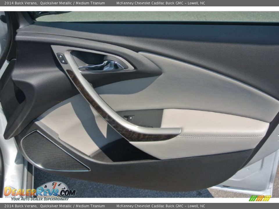 2014 Buick Verano Quicksilver Metallic / Medium Titanium Photo #18