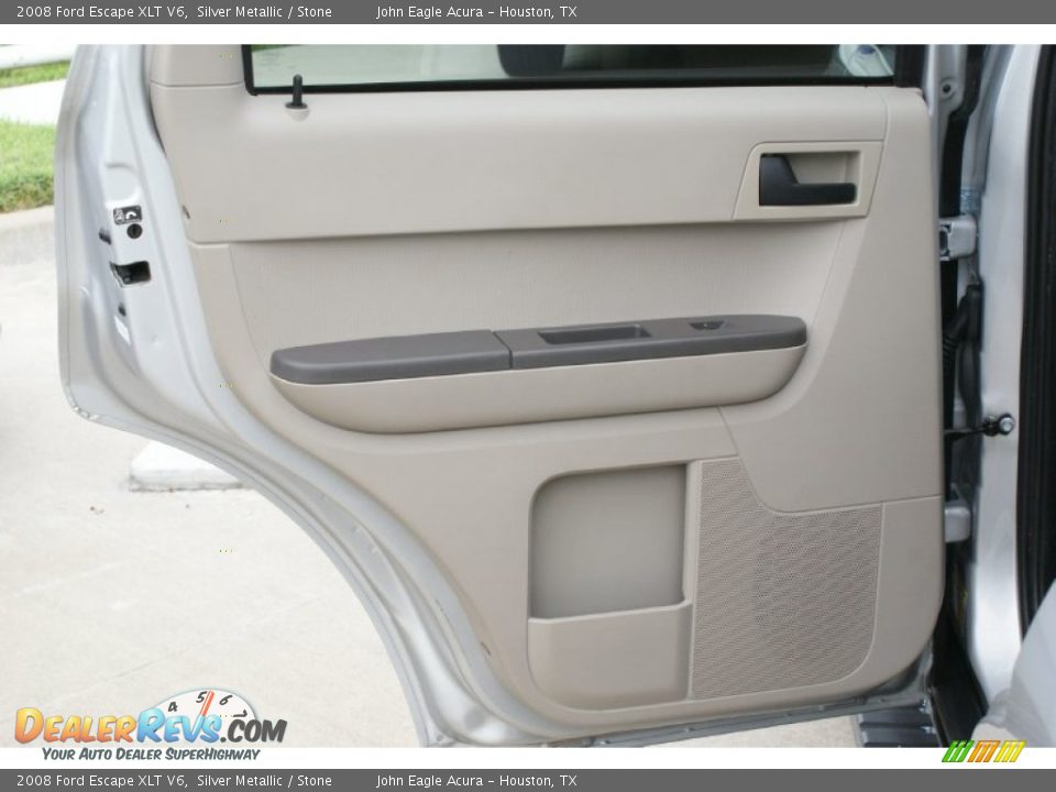 2008 Ford Escape XLT V6 Silver Metallic / Stone Photo #14