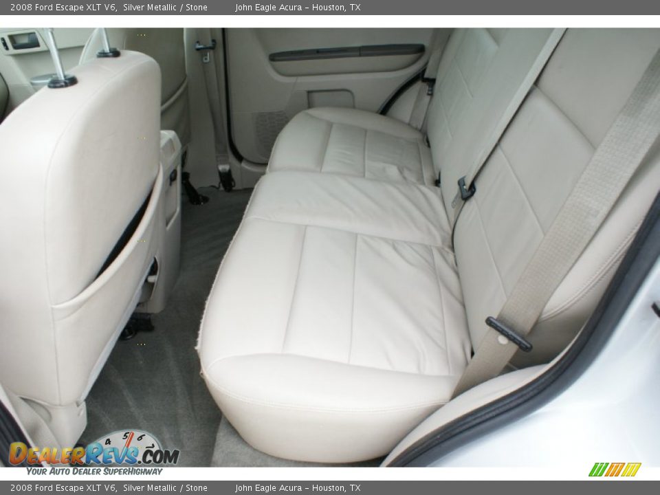 2008 Ford Escape XLT V6 Silver Metallic / Stone Photo #15