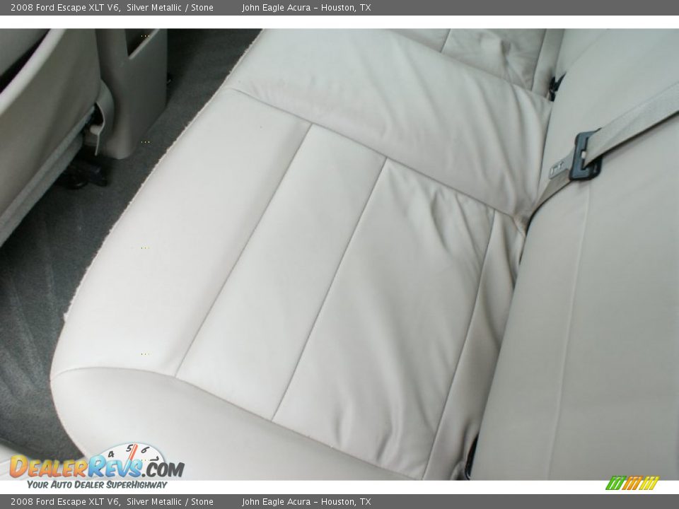 2008 Ford Escape XLT V6 Silver Metallic / Stone Photo #16