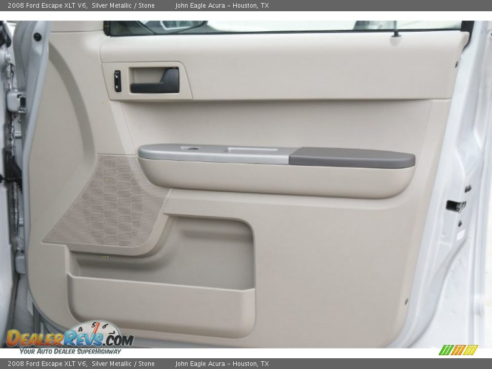 2008 Ford Escape XLT V6 Silver Metallic / Stone Photo #20