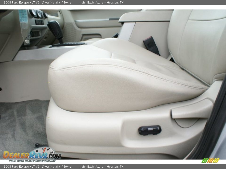 2008 Ford Escape XLT V6 Silver Metallic / Stone Photo #23