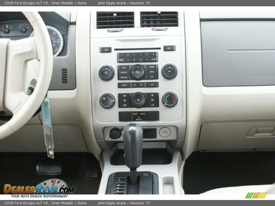 2008 Ford Escape XLT V6 Silver Metallic / Stone Photo #25