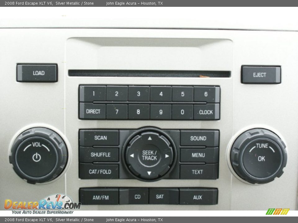 2008 Ford Escape XLT V6 Silver Metallic / Stone Photo #29