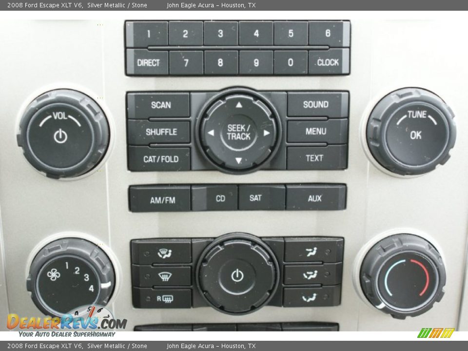 2008 Ford Escape XLT V6 Silver Metallic / Stone Photo #30
