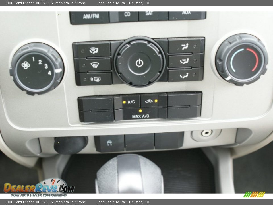 2008 Ford Escape XLT V6 Silver Metallic / Stone Photo #31