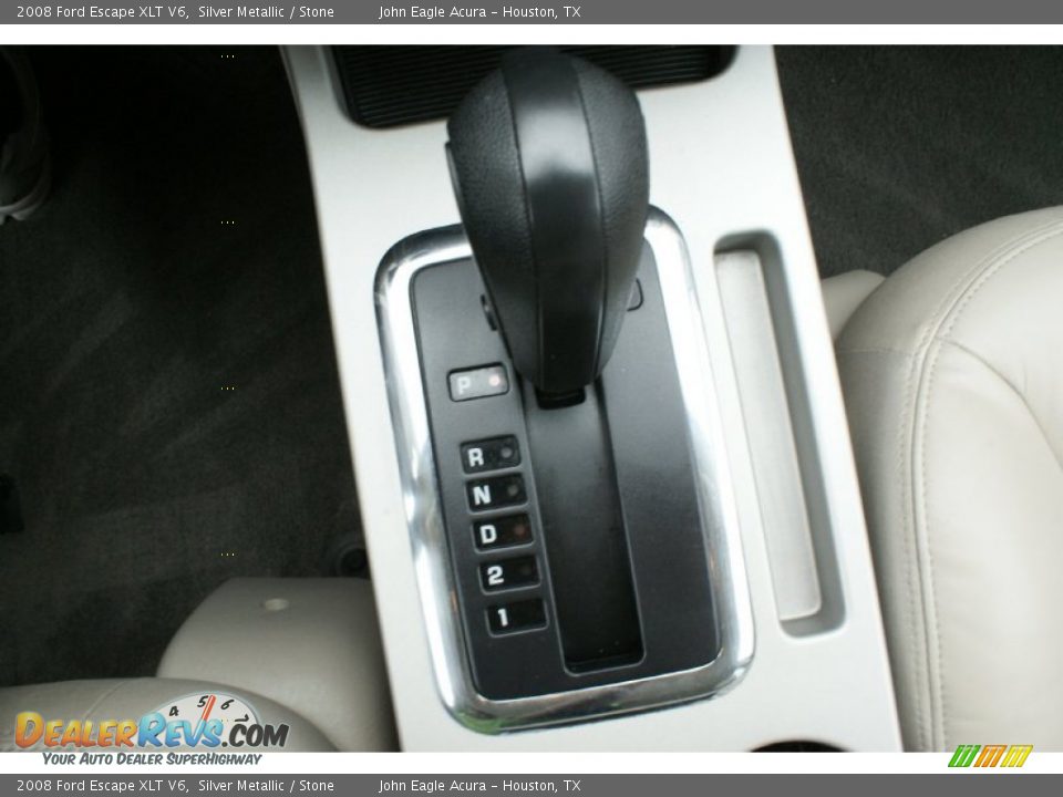2008 Ford Escape XLT V6 Silver Metallic / Stone Photo #32