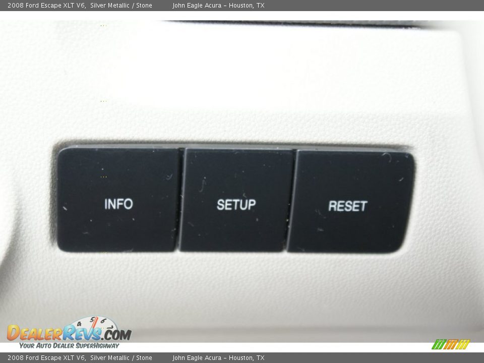 2008 Ford Escape XLT V6 Silver Metallic / Stone Photo #35