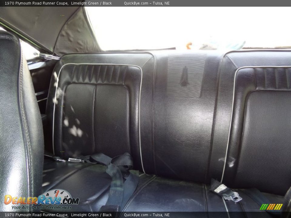 1970 Plymouth Road Runner Coupe Limelight Green / Black Photo #10