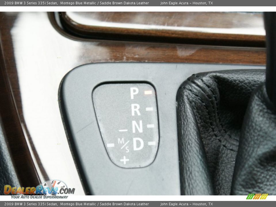 2009 BMW 3 Series 335i Sedan Montego Blue Metallic / Saddle Brown Dakota Leather Photo #33