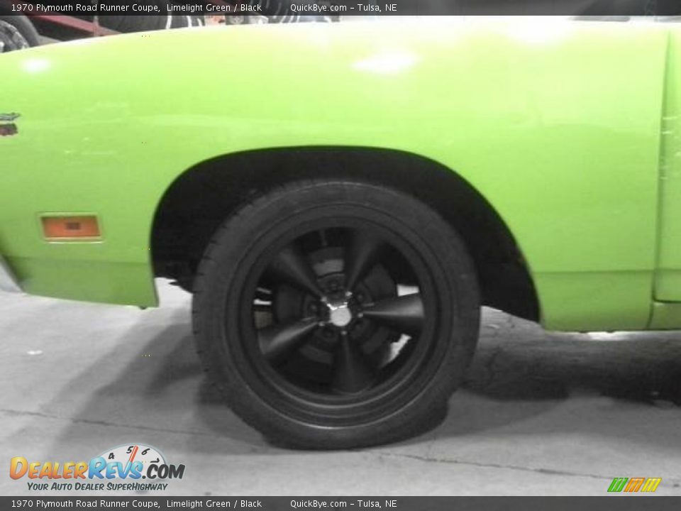 1970 Plymouth Road Runner Coupe Limelight Green / Black Photo #31