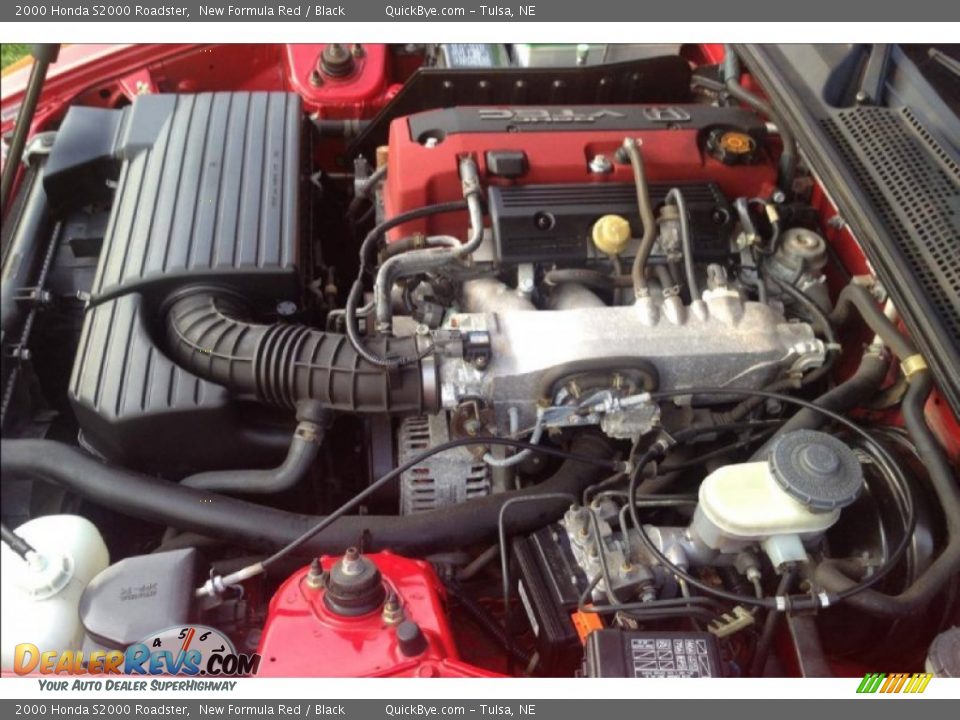 2000 Honda S2000 Roadster 2.0 Liter DOHC 16-Valve VTEC 4 Cylinder Engine Photo #12