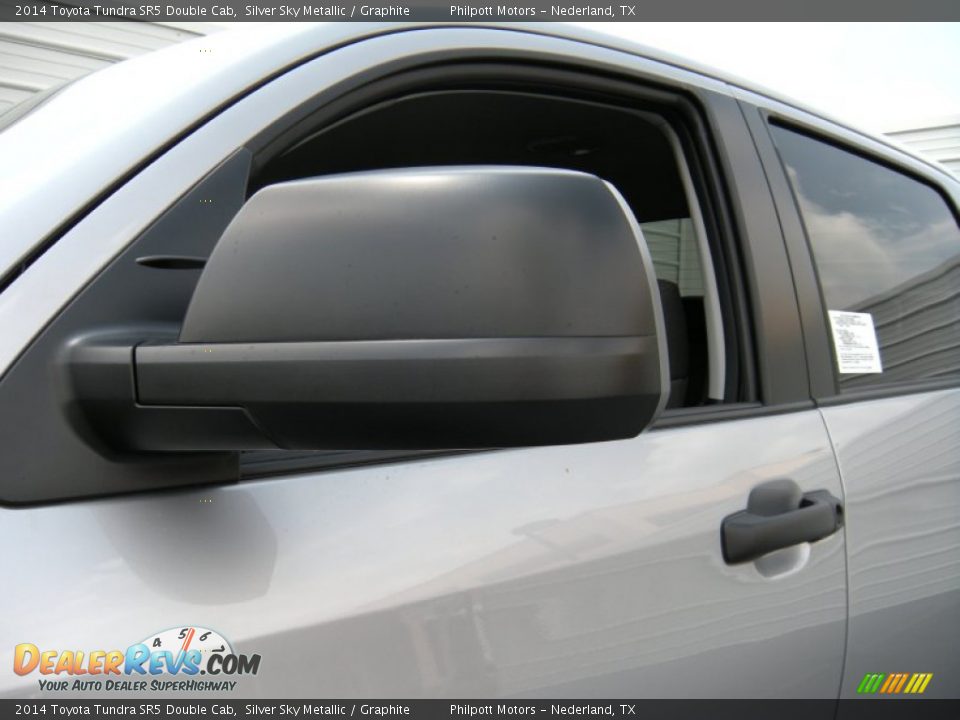 2014 Toyota Tundra SR5 Double Cab Silver Sky Metallic / Graphite Photo #12