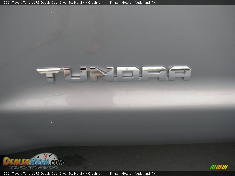 2014 Toyota Tundra SR5 Double Cab Silver Sky Metallic / Graphite Photo #13