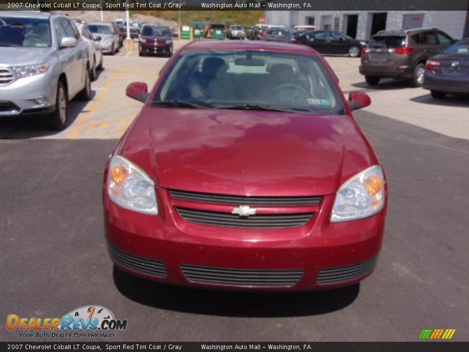 2007 Chevrolet Cobalt LT Coupe Sport Red Tint Coat / Gray Photo #3