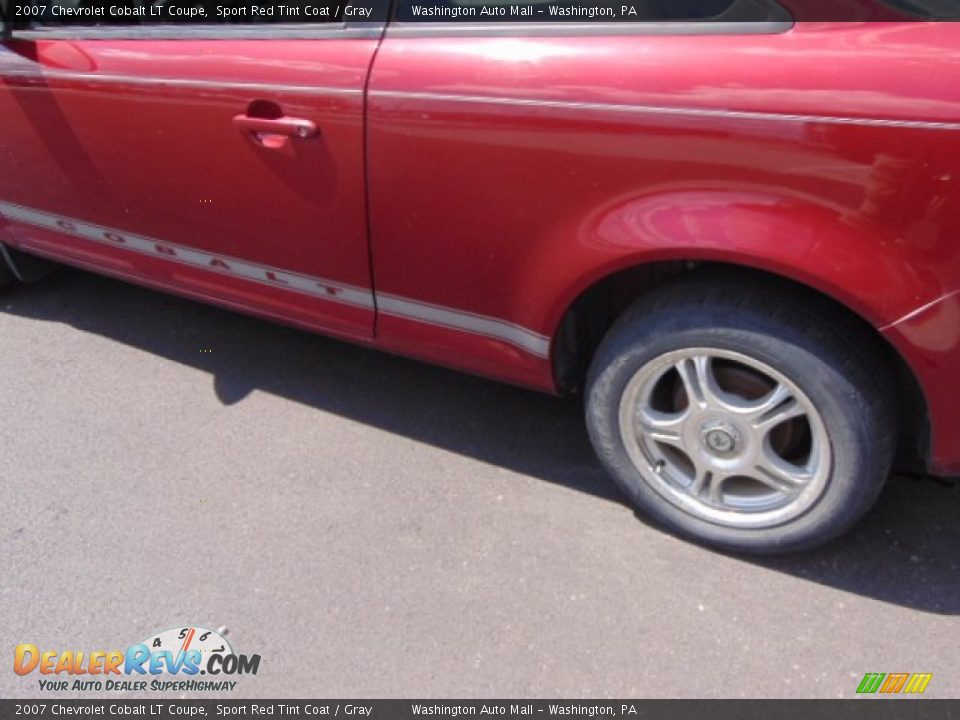 2007 Chevrolet Cobalt LT Coupe Sport Red Tint Coat / Gray Photo #6