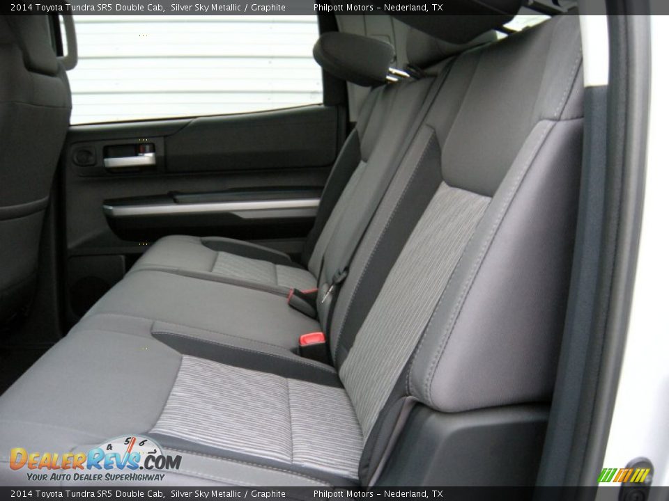 2014 Toyota Tundra SR5 Double Cab Silver Sky Metallic / Graphite Photo #20