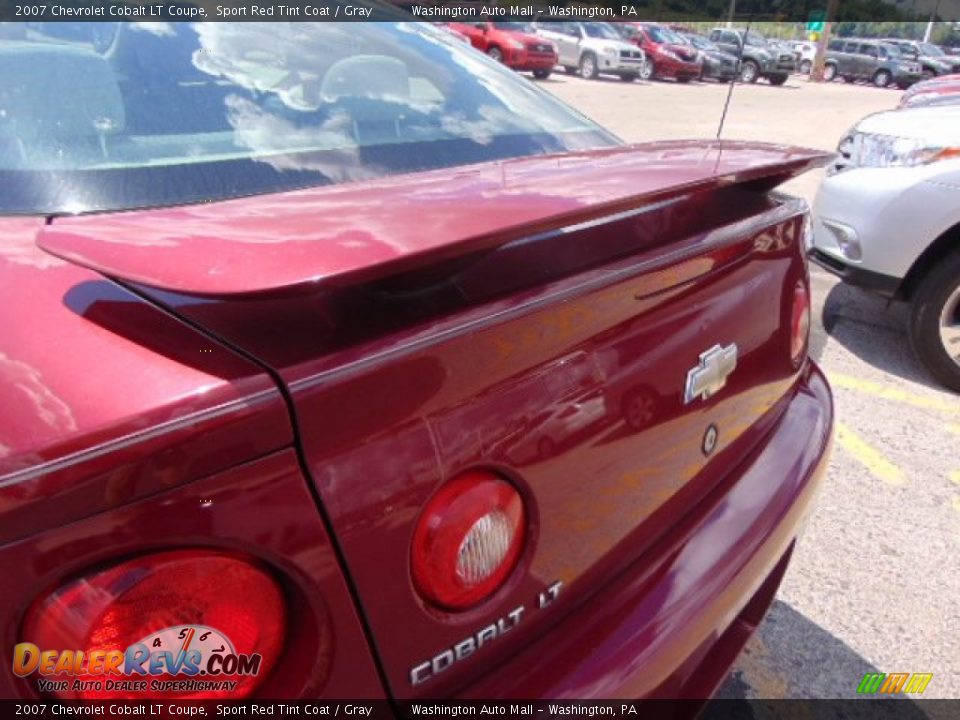 2007 Chevrolet Cobalt LT Coupe Sport Red Tint Coat / Gray Photo #8