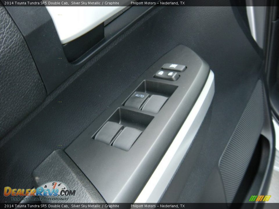 2014 Toyota Tundra SR5 Double Cab Silver Sky Metallic / Graphite Photo #22