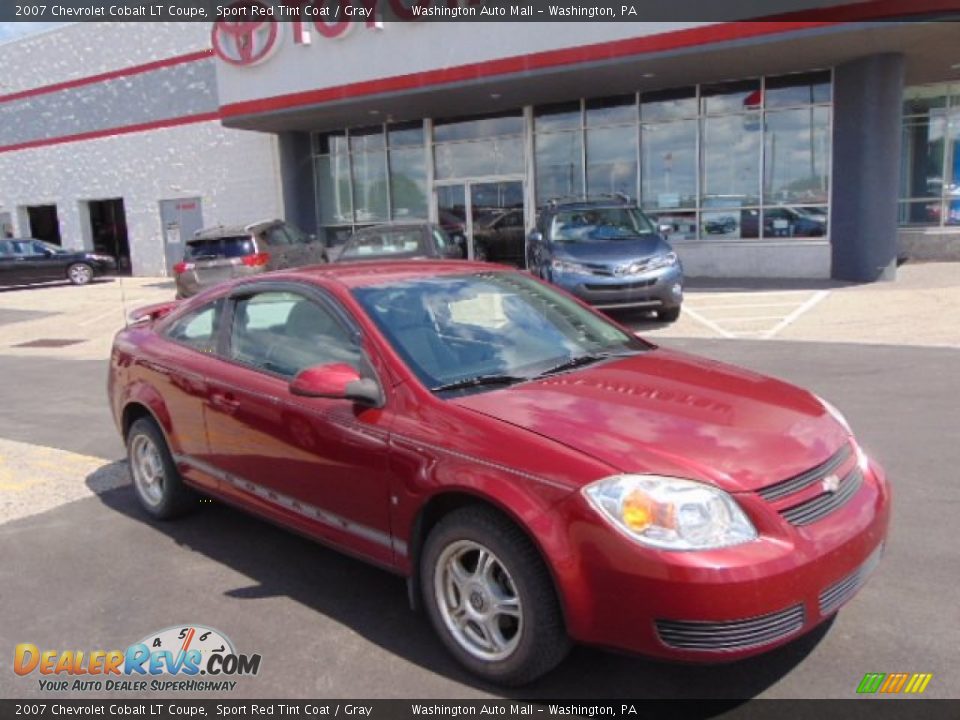2007 Chevrolet Cobalt LT Coupe Sport Red Tint Coat / Gray Photo #9