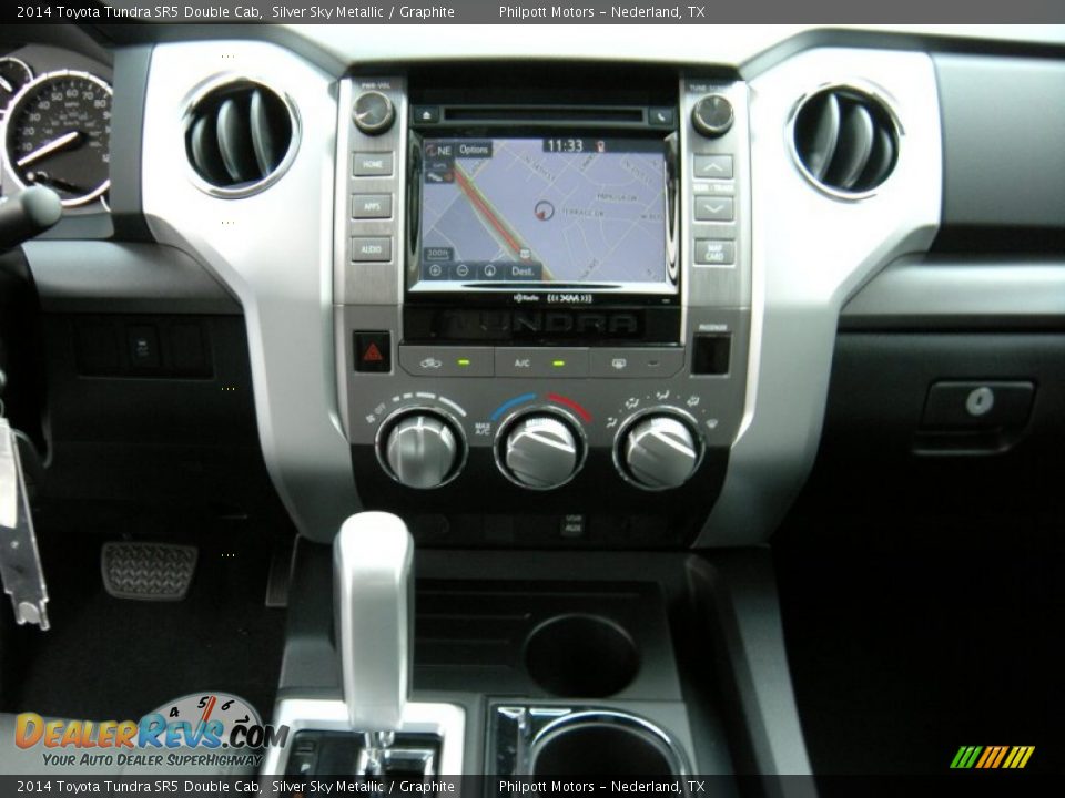 2014 Toyota Tundra SR5 Double Cab Silver Sky Metallic / Graphite Photo #26