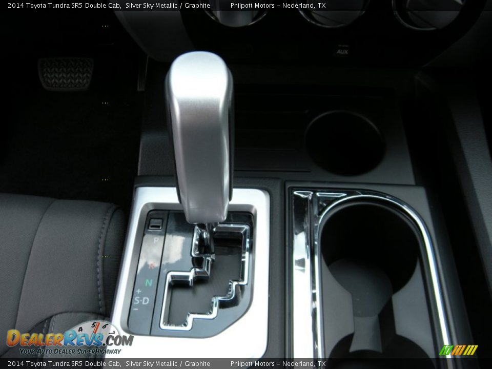 2014 Toyota Tundra SR5 Double Cab Silver Sky Metallic / Graphite Photo #29