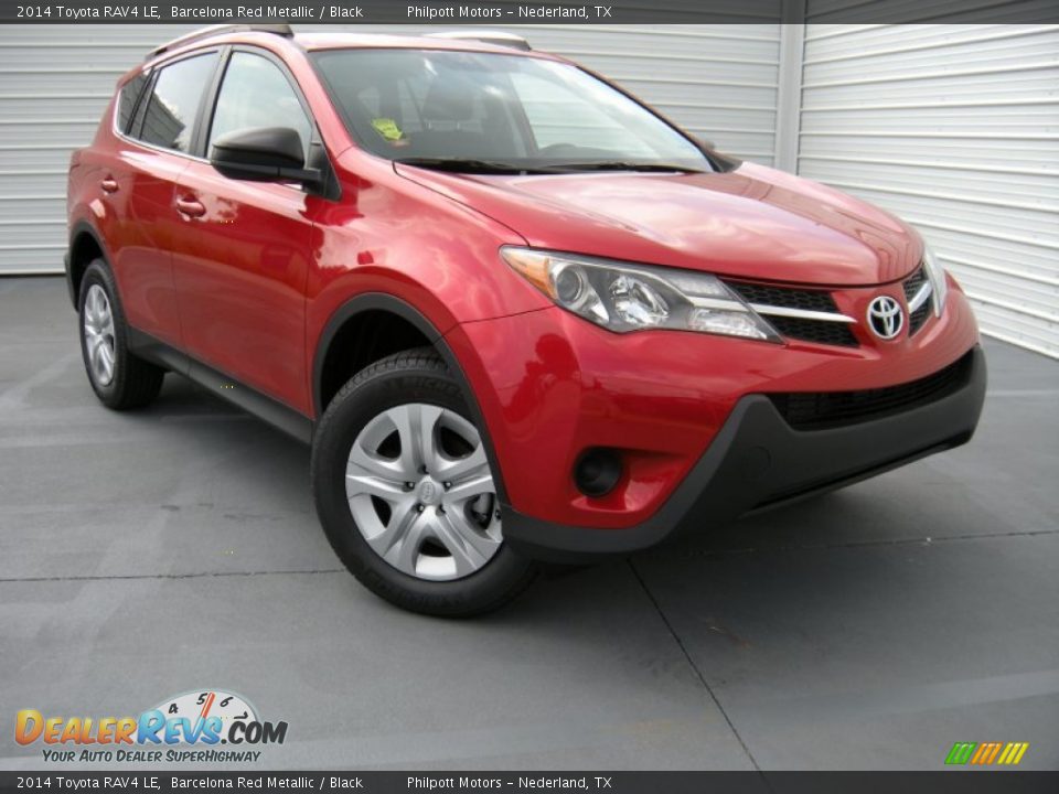 2014 Toyota RAV4 LE Barcelona Red Metallic / Black Photo #1