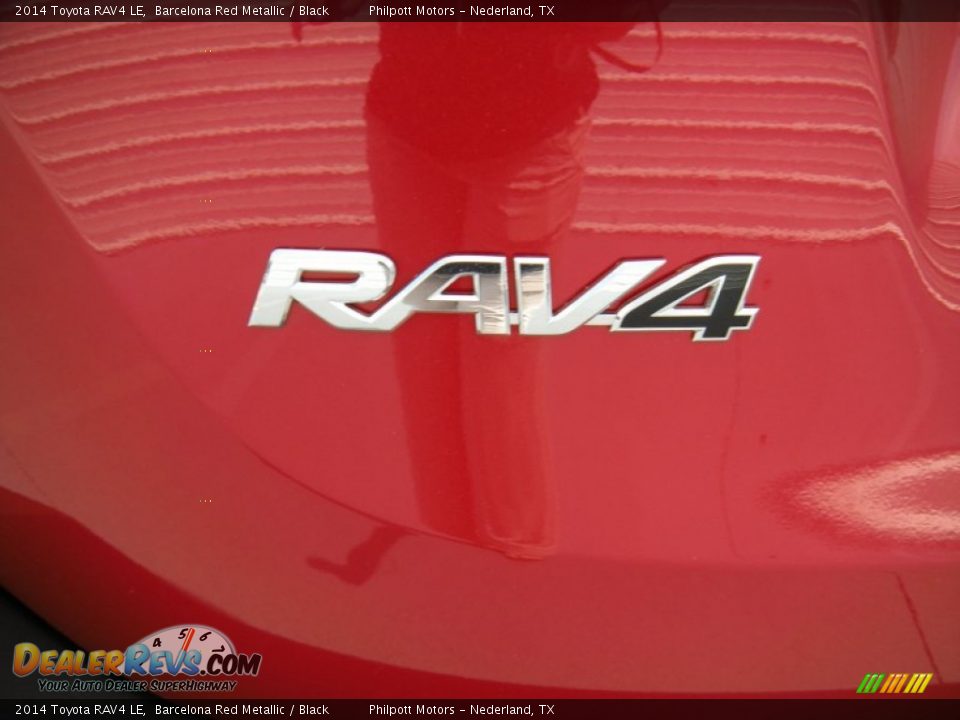 2014 Toyota RAV4 LE Barcelona Red Metallic / Black Photo #14