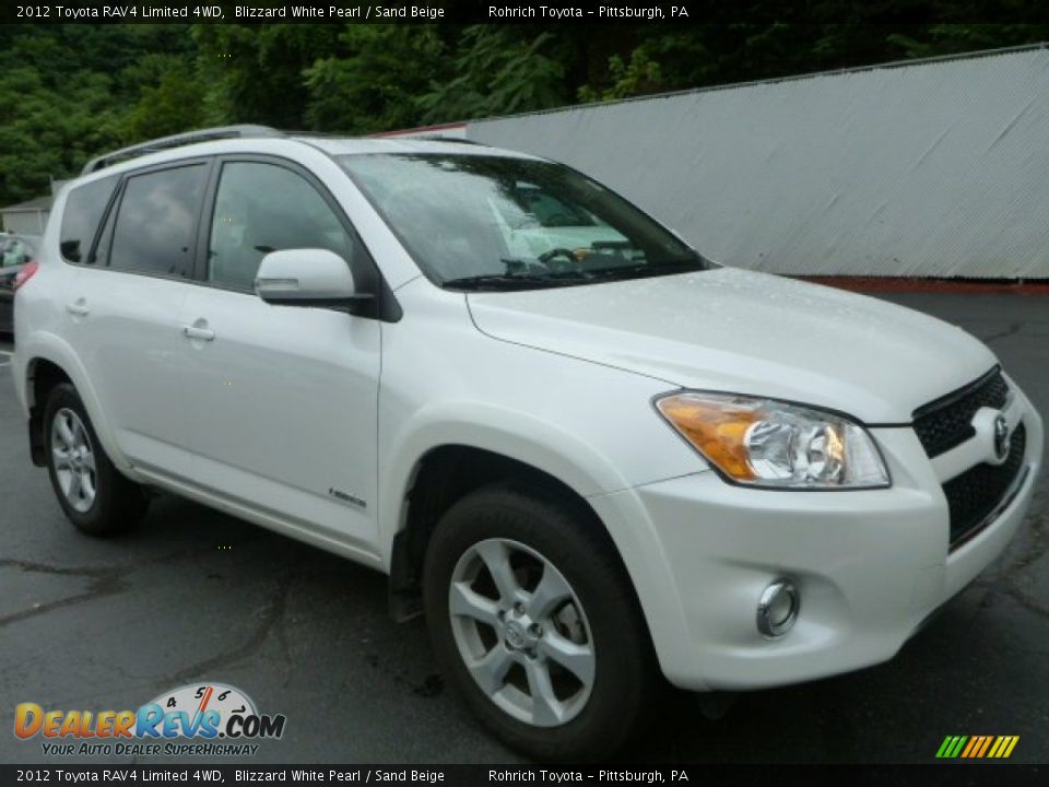 Front 3/4 View of 2012 Toyota RAV4 Limited 4WD Photo #1