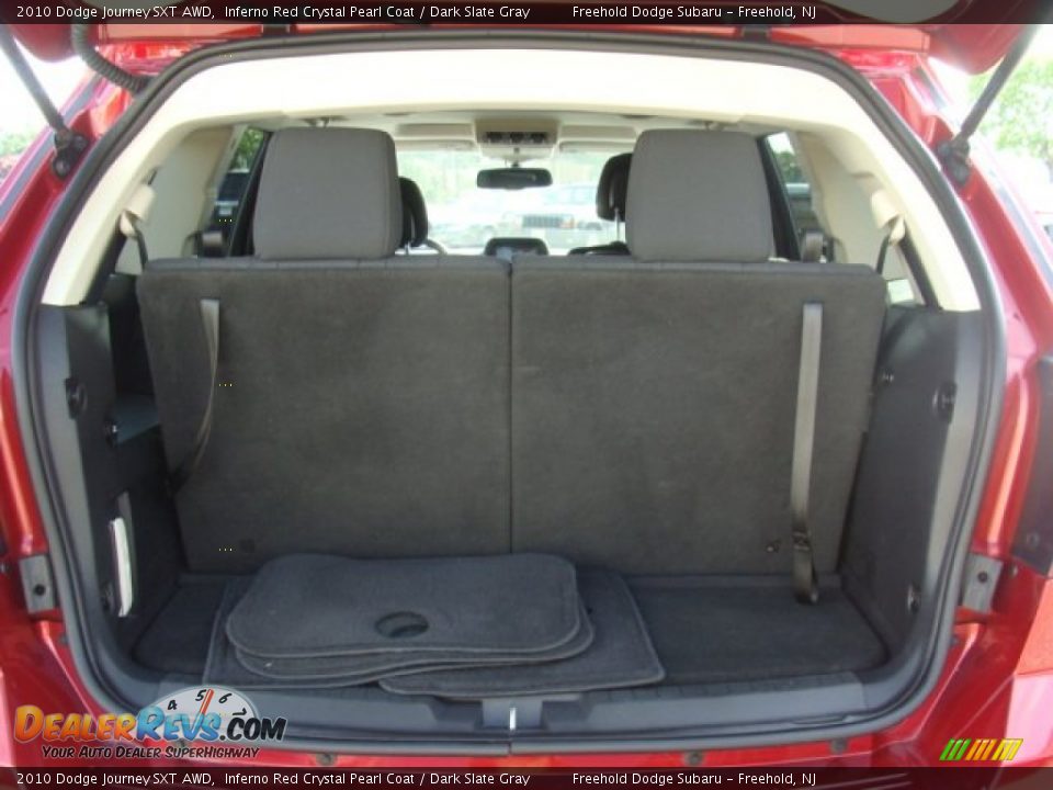 2010 Dodge Journey SXT AWD Inferno Red Crystal Pearl Coat / Dark Slate Gray Photo #6