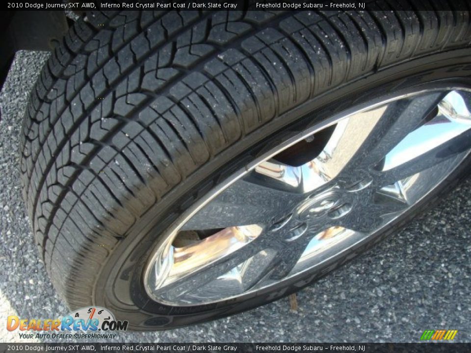 2010 Dodge Journey SXT AWD Inferno Red Crystal Pearl Coat / Dark Slate Gray Photo #11