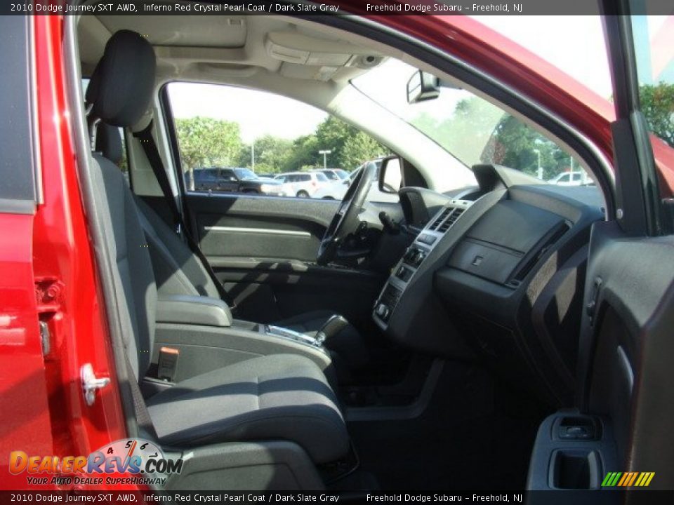 2010 Dodge Journey SXT AWD Inferno Red Crystal Pearl Coat / Dark Slate Gray Photo #16