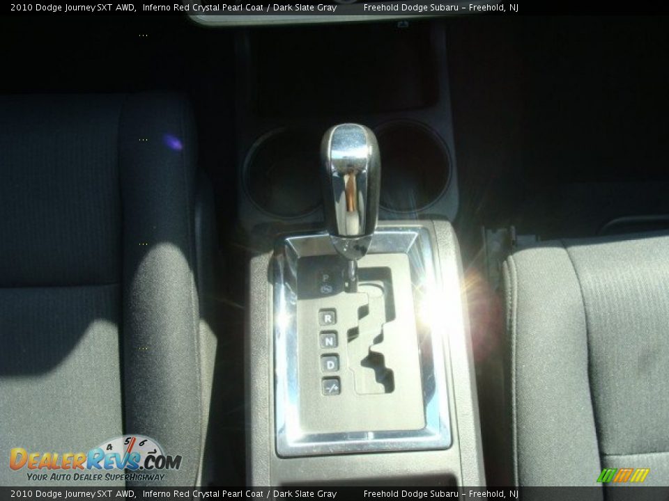 2010 Dodge Journey SXT AWD Inferno Red Crystal Pearl Coat / Dark Slate Gray Photo #26