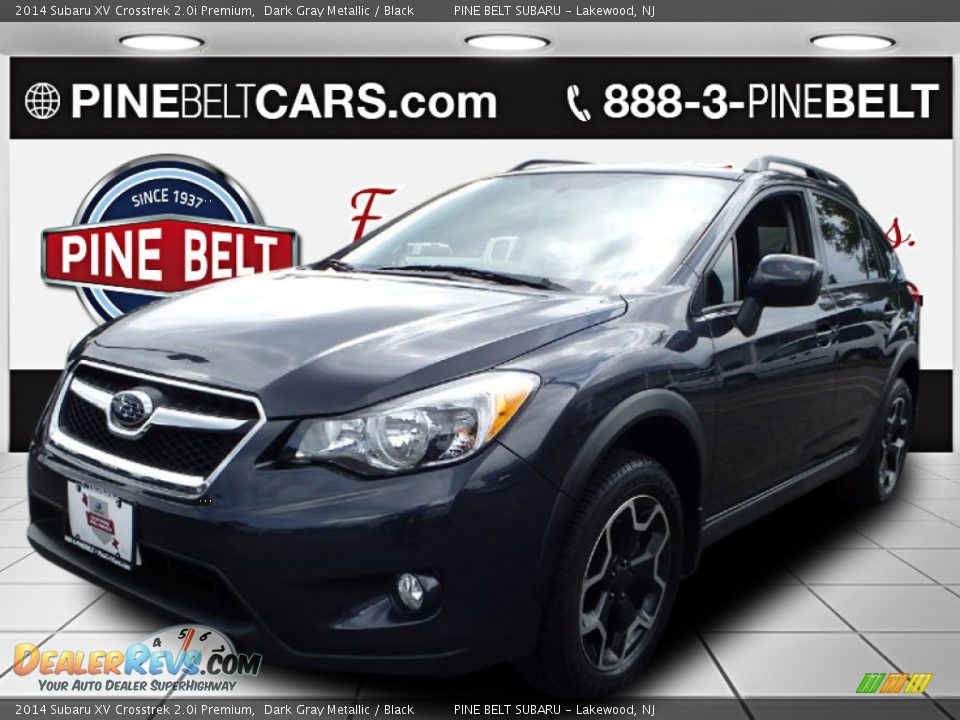 2014 Subaru XV Crosstrek 2.0i Premium Dark Gray Metallic / Black Photo #1