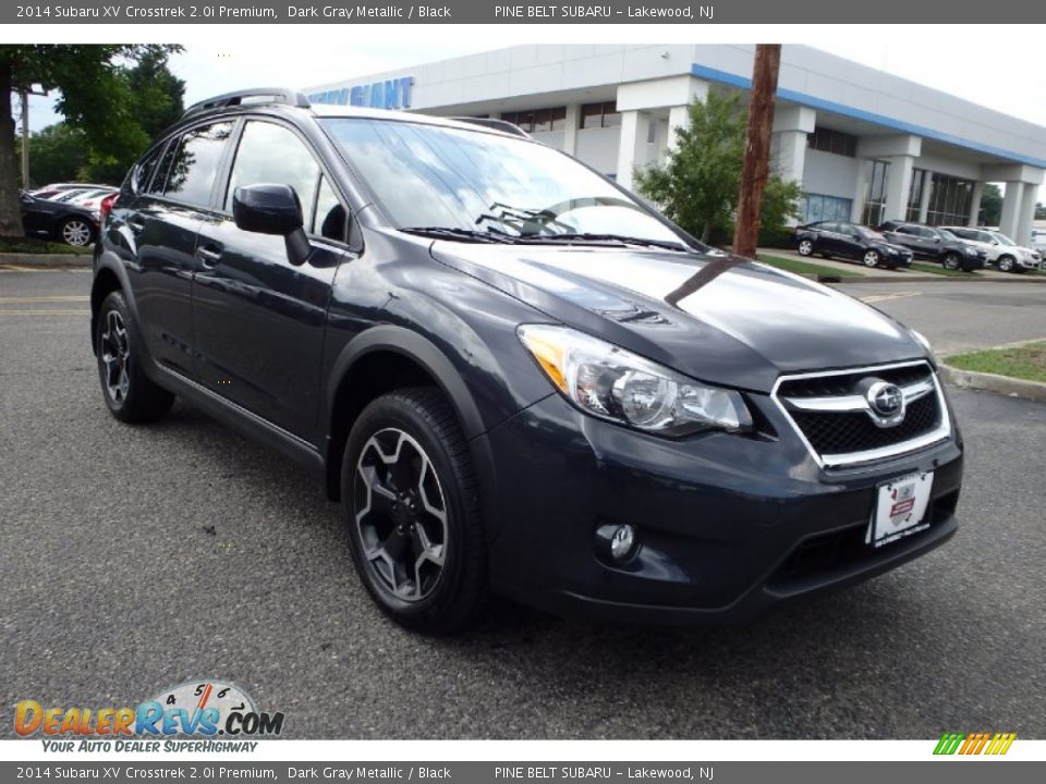 2014 Subaru XV Crosstrek 2.0i Premium Dark Gray Metallic / Black Photo #3