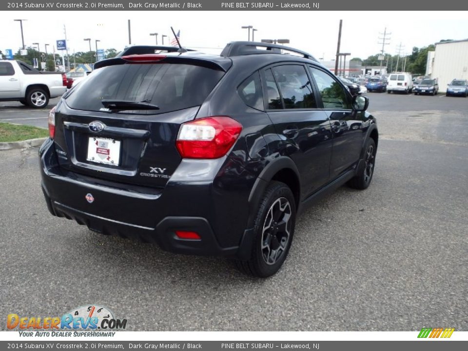 2014 Subaru XV Crosstrek 2.0i Premium Dark Gray Metallic / Black Photo #5