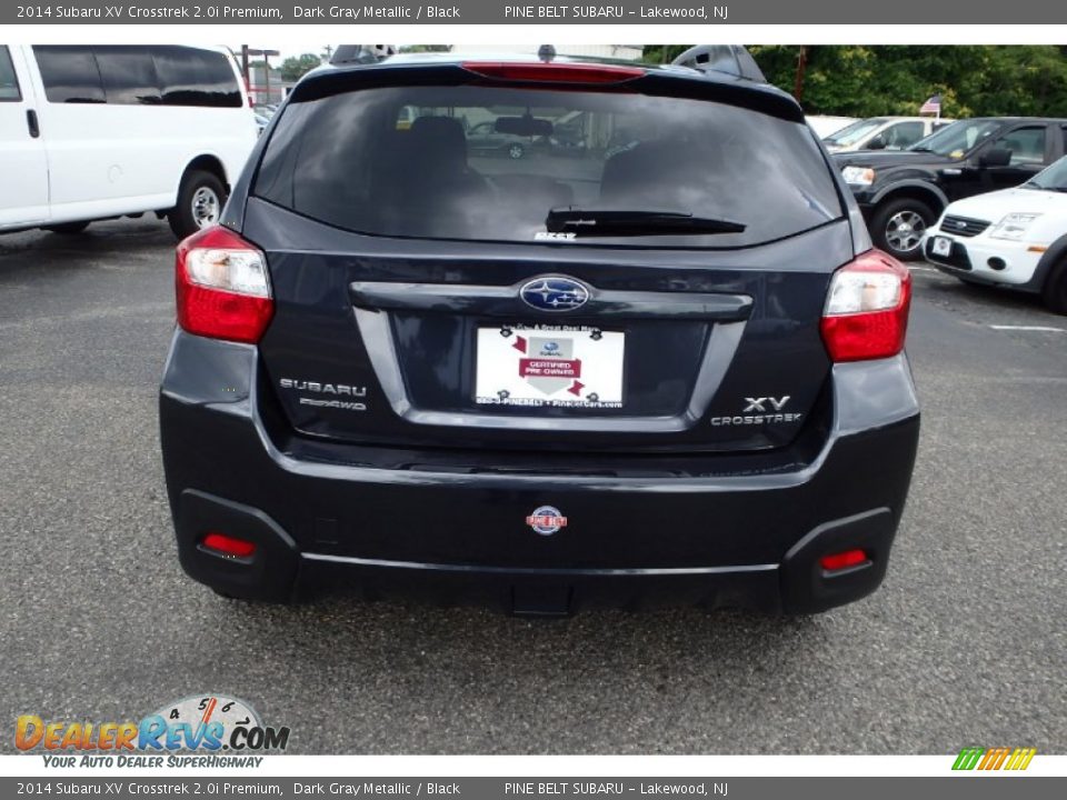 2014 Subaru XV Crosstrek 2.0i Premium Dark Gray Metallic / Black Photo #6