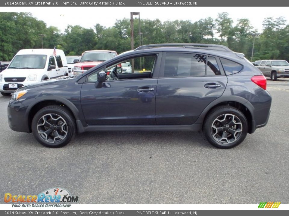 2014 Subaru XV Crosstrek 2.0i Premium Dark Gray Metallic / Black Photo #8