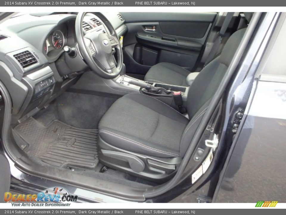 2014 Subaru XV Crosstrek 2.0i Premium Dark Gray Metallic / Black Photo #9