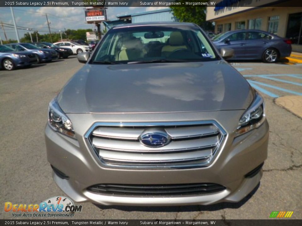 2015 Subaru Legacy 2.5i Premium Tungsten Metallic / Warm Ivory Photo #2