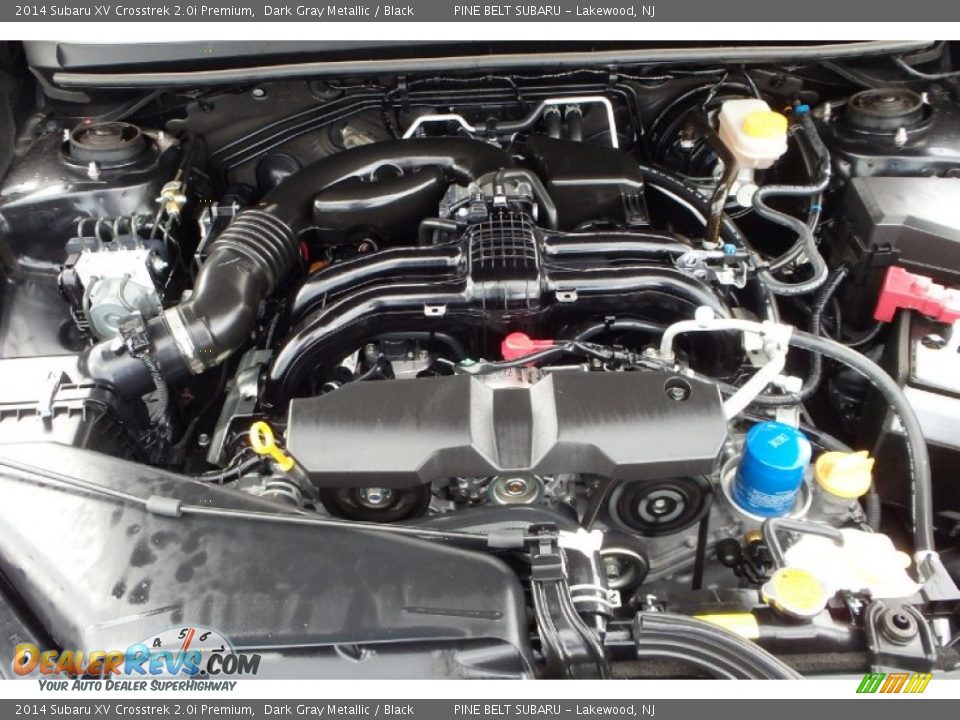2014 Subaru XV Crosstrek 2.0i Premium Dark Gray Metallic / Black Photo #15