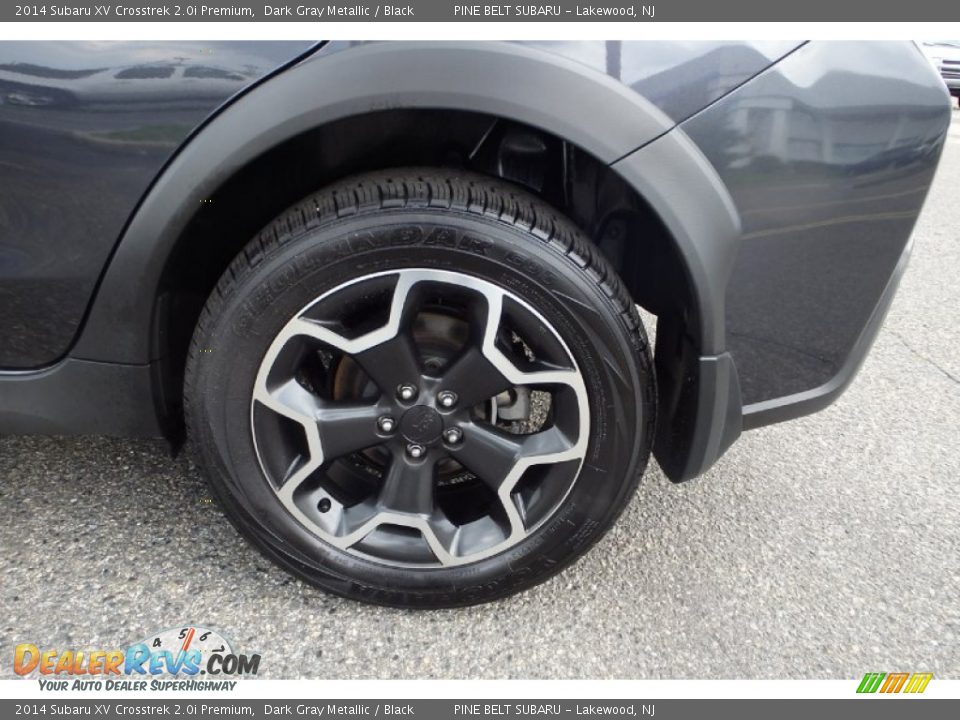 2014 Subaru XV Crosstrek 2.0i Premium Dark Gray Metallic / Black Photo #18