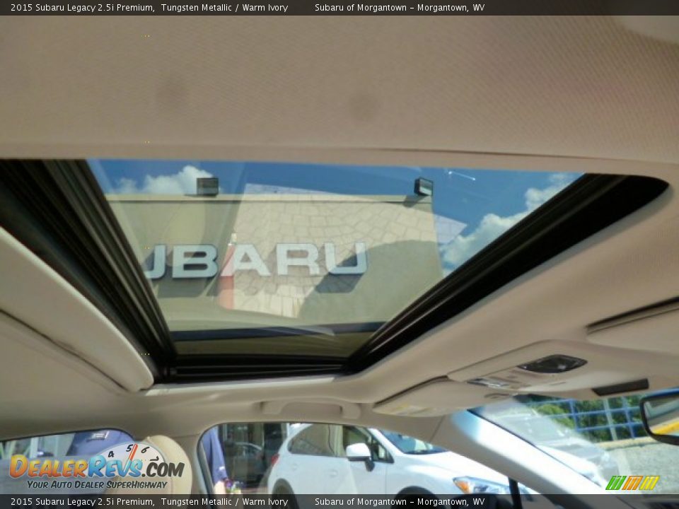 2015 Subaru Legacy 2.5i Premium Tungsten Metallic / Warm Ivory Photo #11