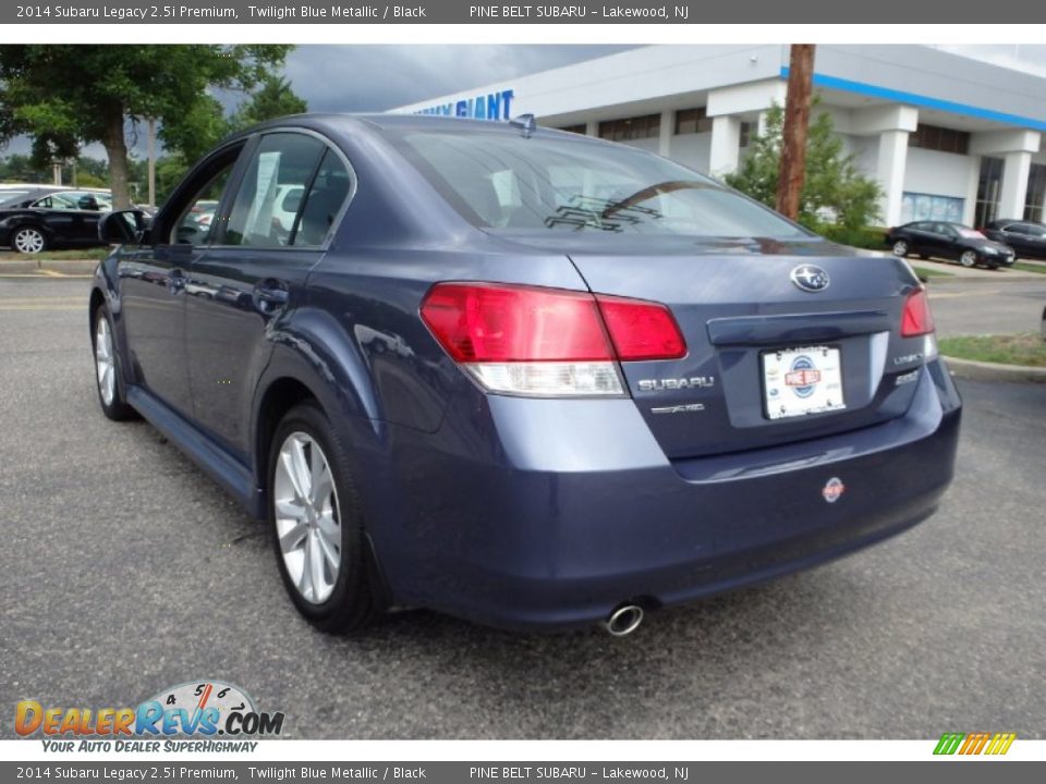 2014 Subaru Legacy 2.5i Premium Twilight Blue Metallic / Black Photo #7