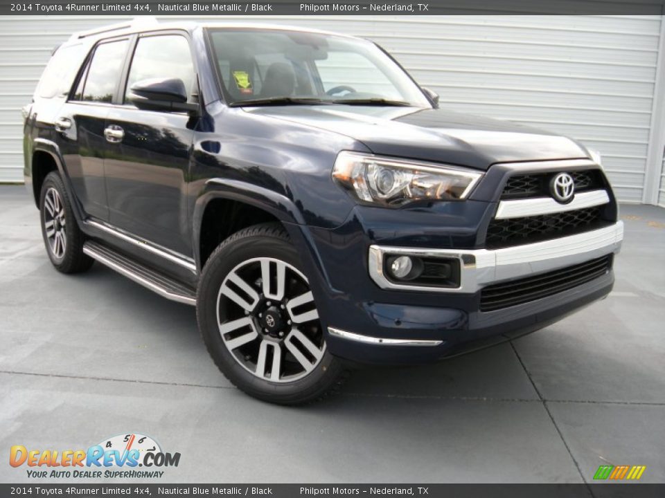 2014 Toyota 4Runner Limited 4x4 Nautical Blue Metallic / Black Photo #1