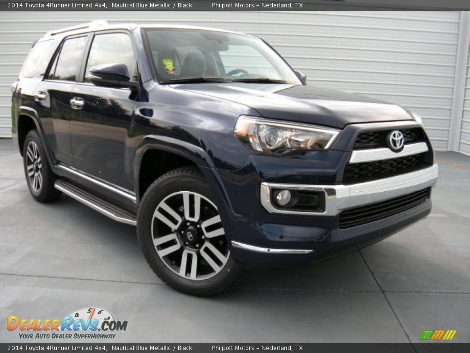 2014 Toyota 4Runner Limited 4x4 Nautical Blue Metallic / Black Photo #2