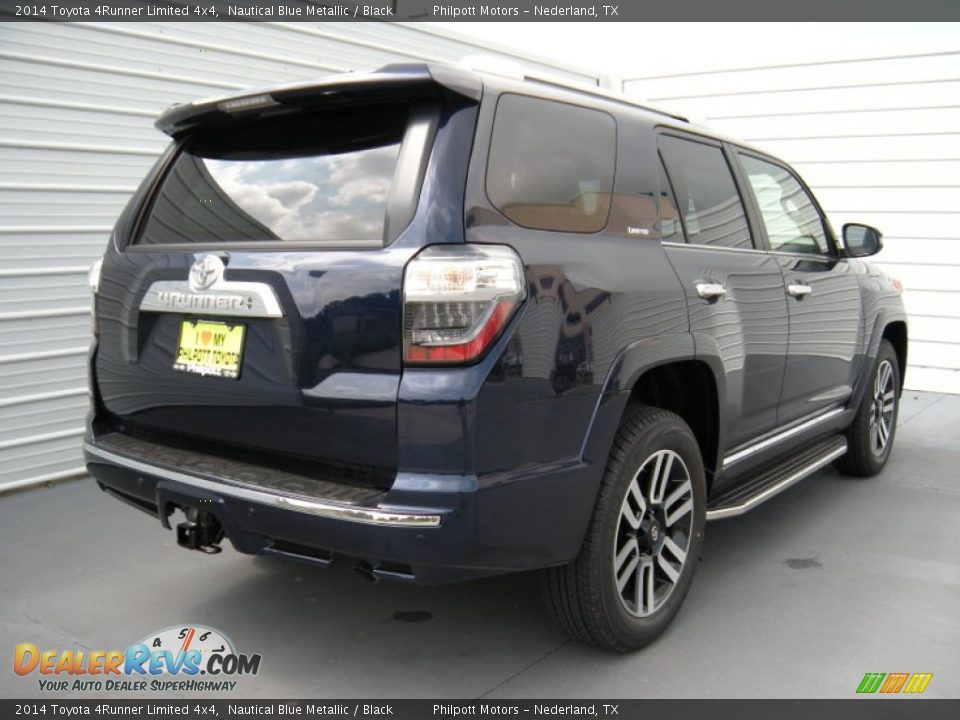 2014 Toyota 4Runner Limited 4x4 Nautical Blue Metallic / Black Photo #4