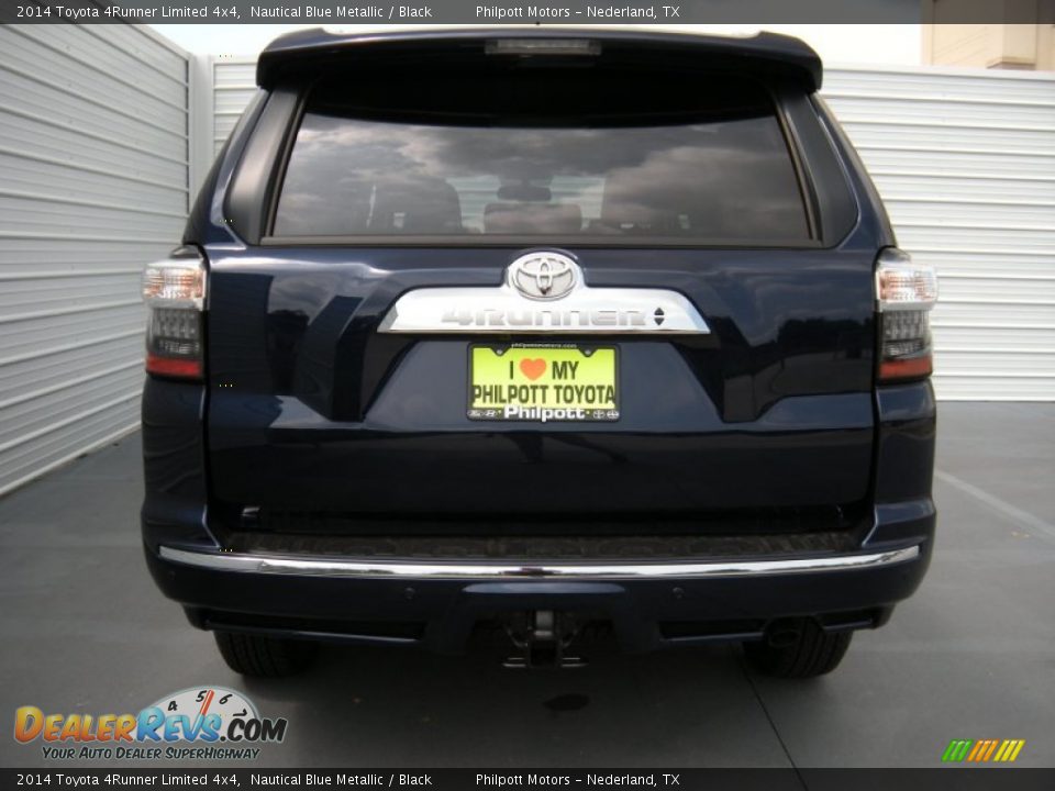 2014 Toyota 4Runner Limited 4x4 Nautical Blue Metallic / Black Photo #5